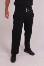 Luxury streetwear cotton trousers by Laylatun