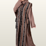 Chiffon Cardigan Abaya Set