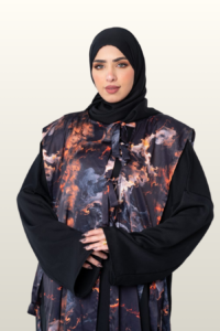 Huda 3-Piece Abaya - Image 4